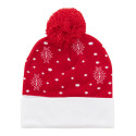 Norrsken rood  Kerst LED wintermuts, rendier 