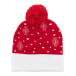 Norrsken red  Christmas LED winter hat, reindeer 