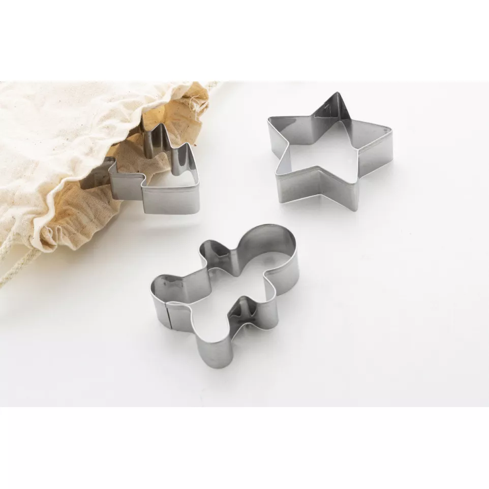 Pepparku zilver  Kerst koekjes cutter...