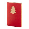Jolbog rouge  Carnet de notes sapin 