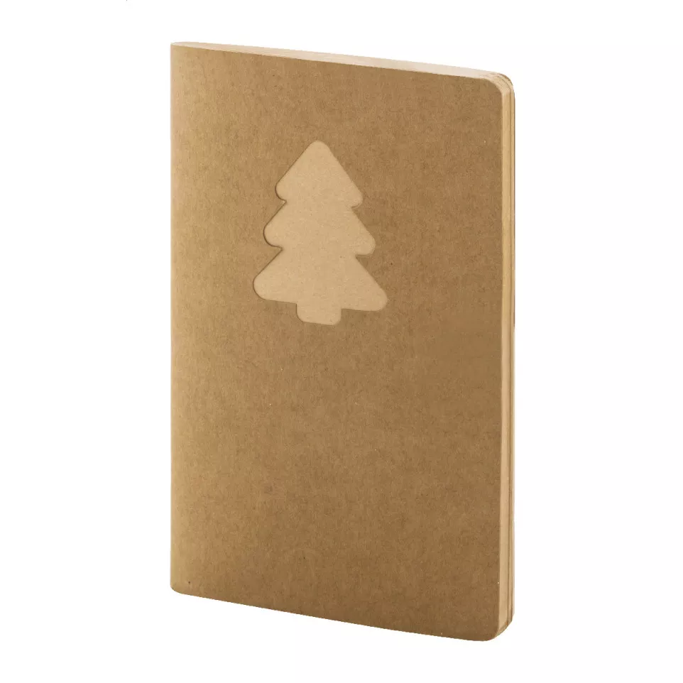 Jolbog naturelle  Carnet de notes sapin 