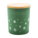 Jouluz green  Christmas candle, pine tree 