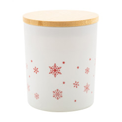 Jouluz wit  Kerstkaars, vanille 