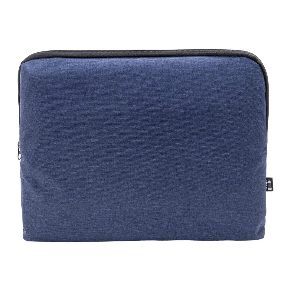 Reptop donker blauw  RPET laptoptas 