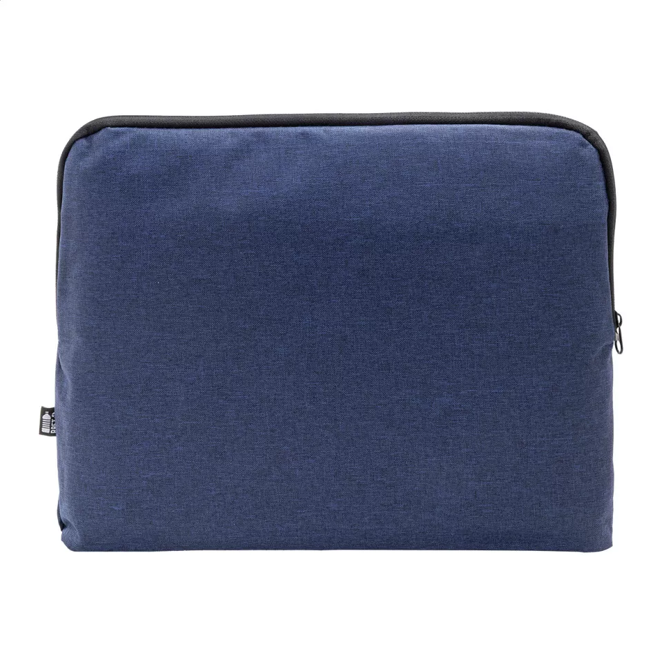 Reptop donker blauw  RPET laptoptas 