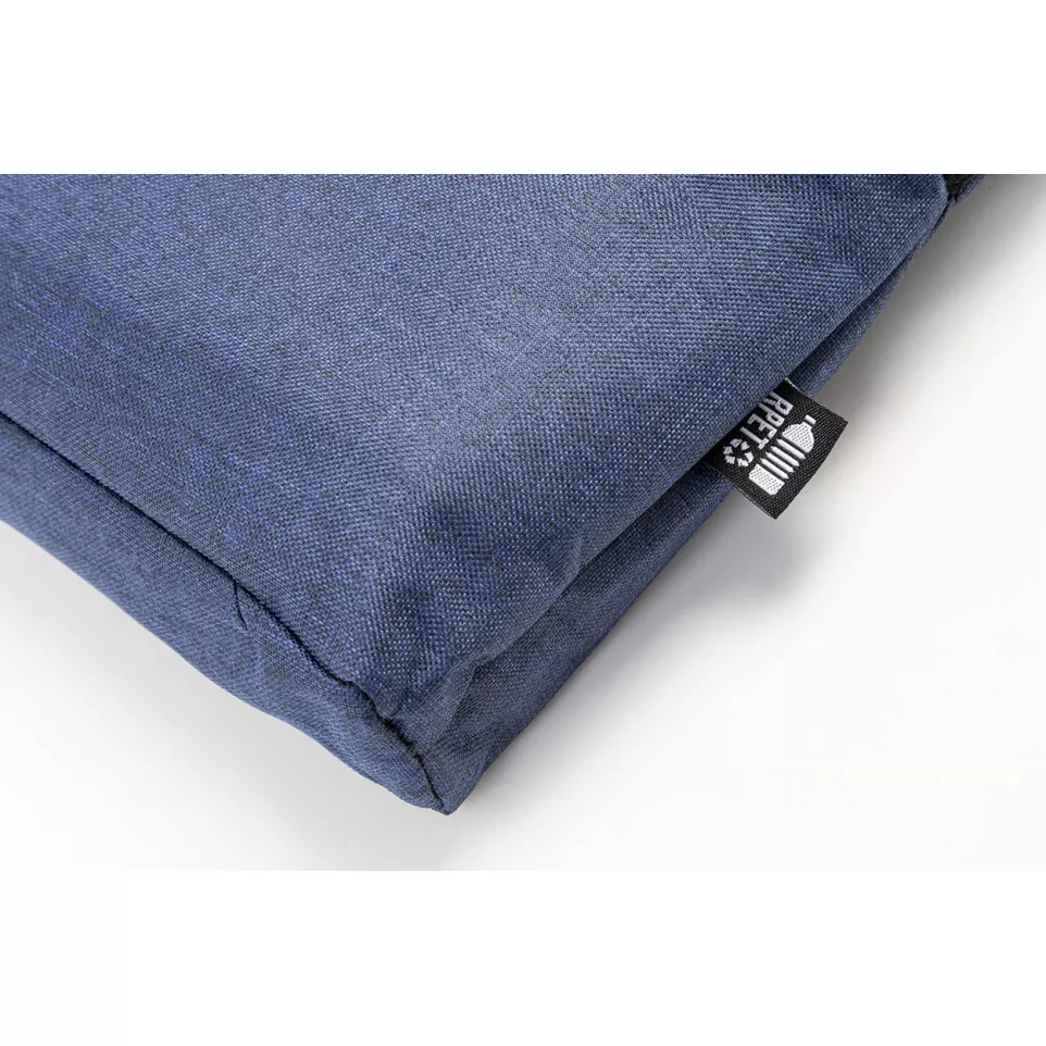 Reptop donker blauw  RPET laptoptas 