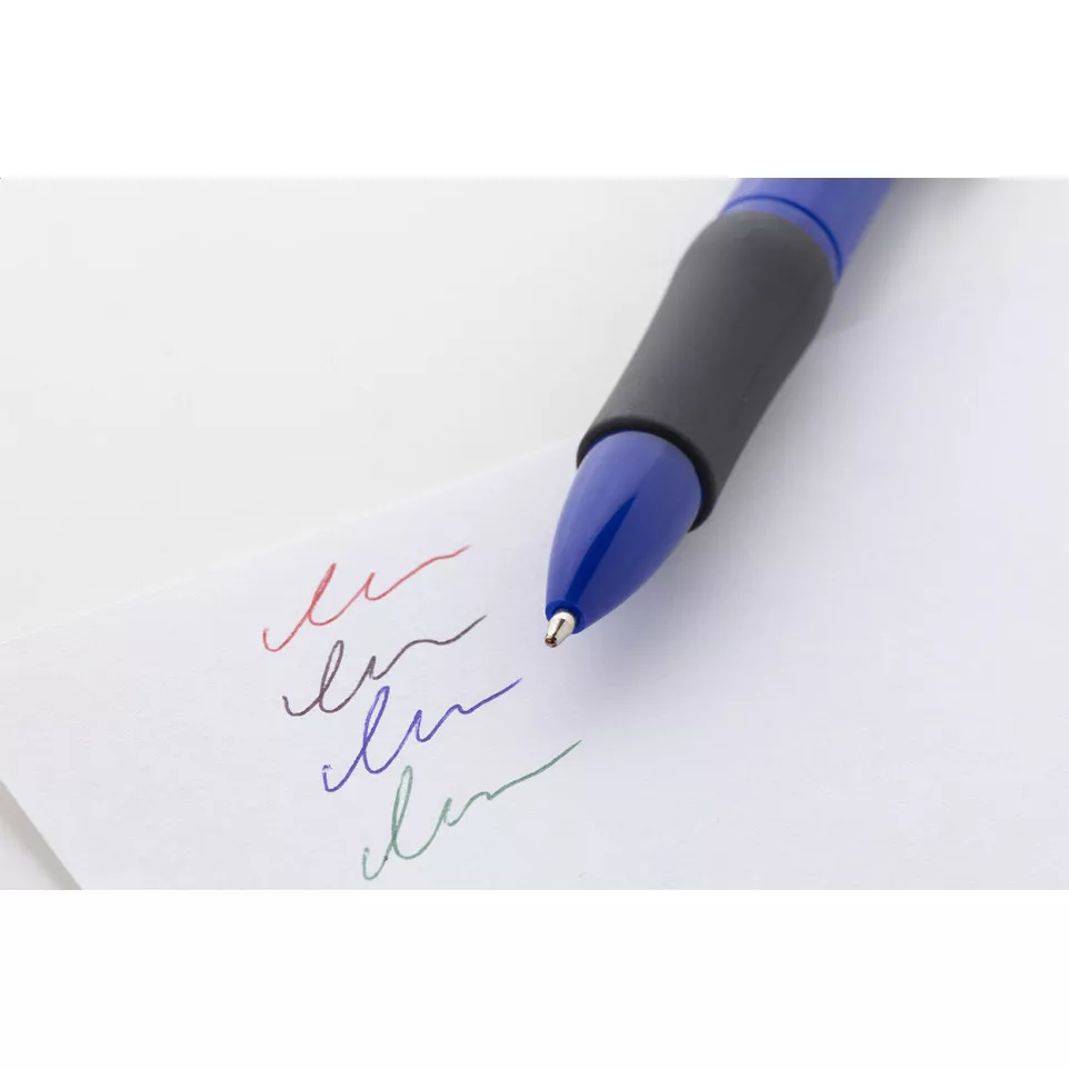 Quattro blue  RABS 4-colour ballpoint...