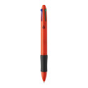 Quattro rouge  stylo bille 4 couleurs RABS 