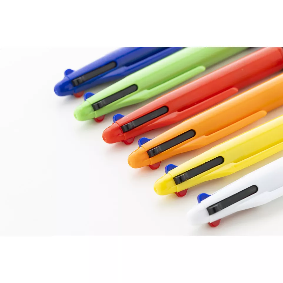 Quattro red  RABS 4-colour ballpoint...