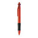 Quattro red  RABS 4-colour ballpoint pen 