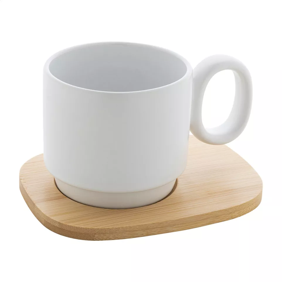 Kaguya white  ceramic mug 