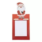 Julliste red  Christmas magnetic notepad, Santa Claus 