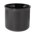 Woodstock Flat black  matte vintage mug 