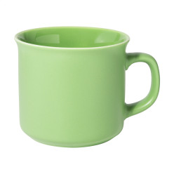 Woodstock Flat vert citron  Mug vintage mat 