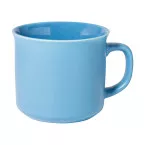 Woodstock Flat bleu clair  Mug vintage mat 