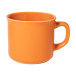 Woodstock Flat oranje  matte vintage mok 