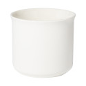 Woodstock Flat white  matte vintage mug 