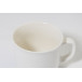 Woodstock Flat white  matte vintage mug 