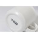 Woodstock Flat blanc  Mug vintage mat 