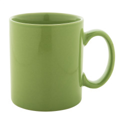 Kolomu lime groen  gekleurde keramische mok 