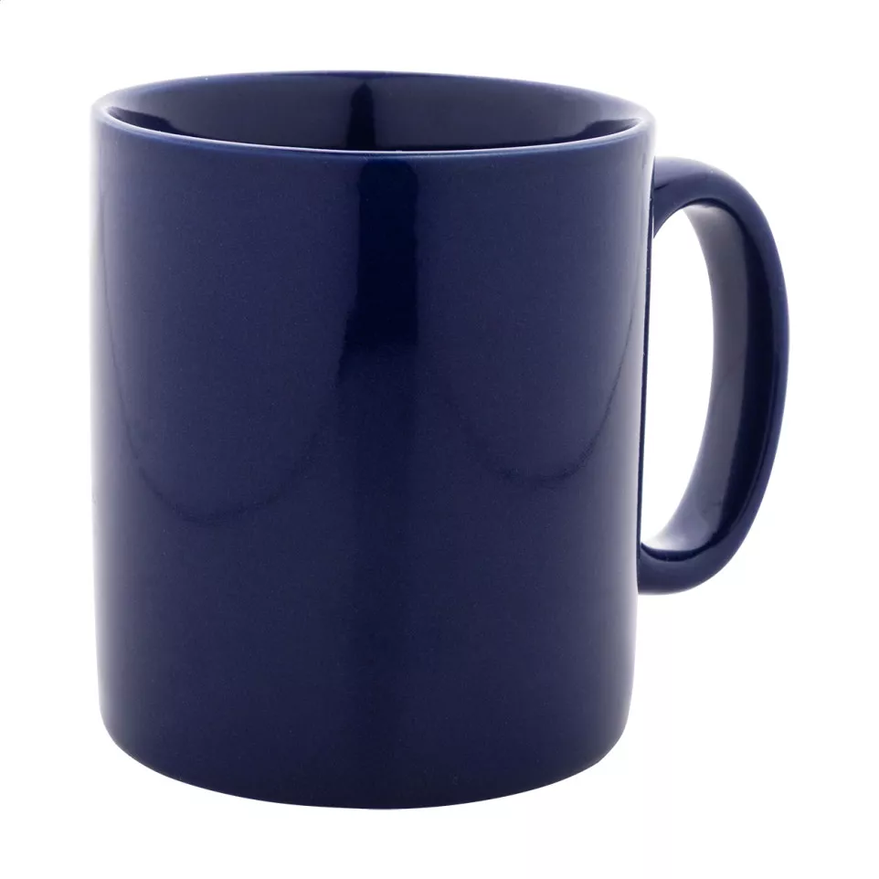 Kolomu blauw  gekleurde keramische mok 