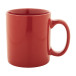 Kolomu red  coloured ceramic mug 