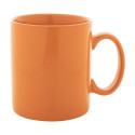 Kolomu oranje  gekleurde keramische mok 