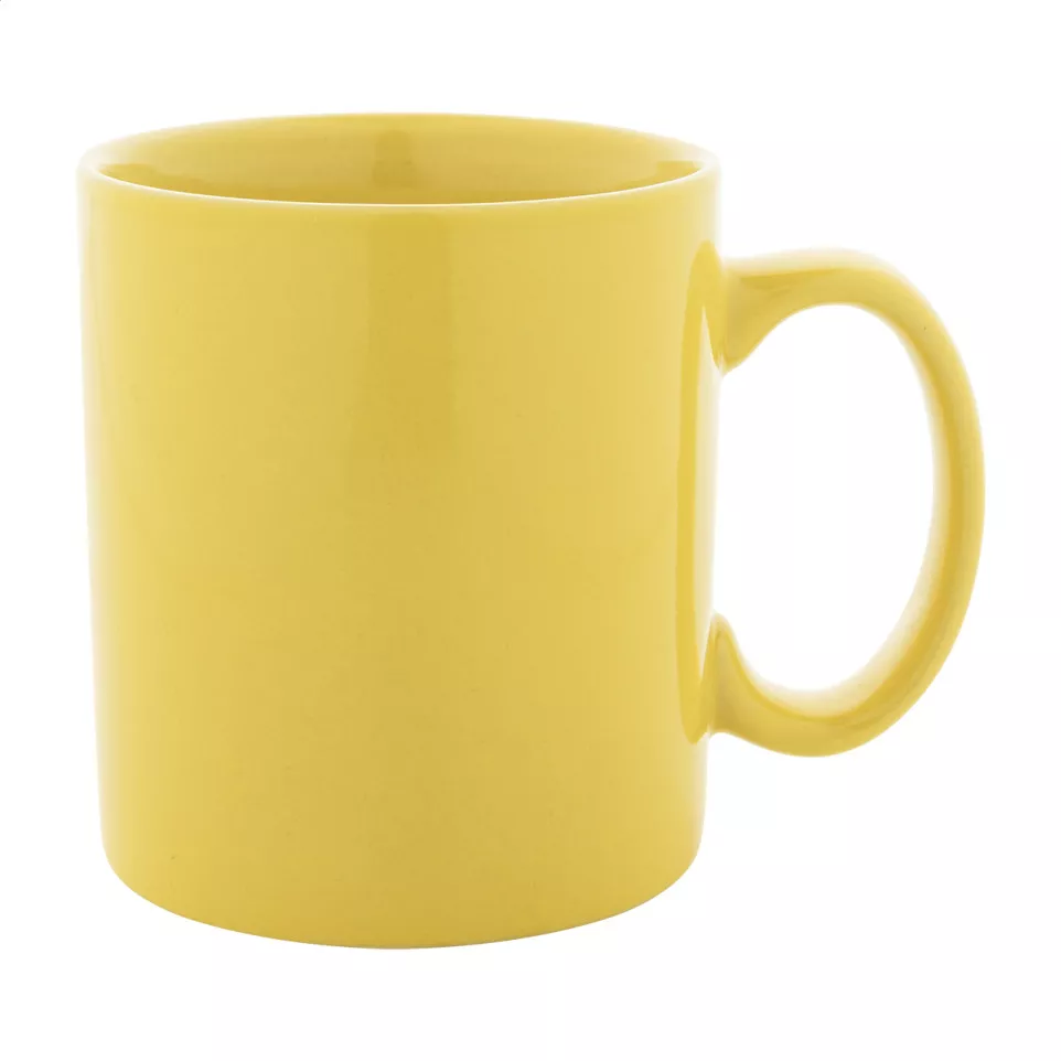 Kolomu jaune  Mug en céramique coloré 