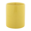Kolomu yellow  coloured ceramic mug 