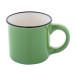 Woodstock Mini vert citron  Miini tasse vintage 