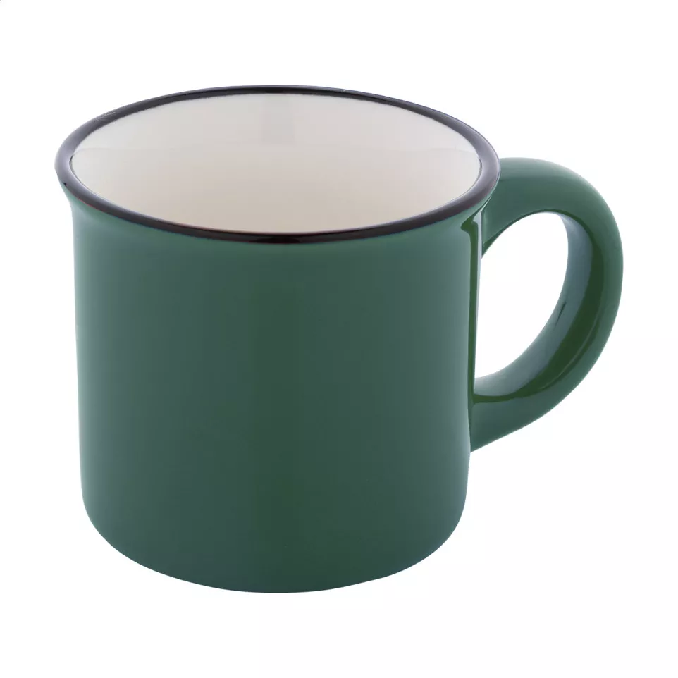 Woodstock Mini groen  mini vintage mok 