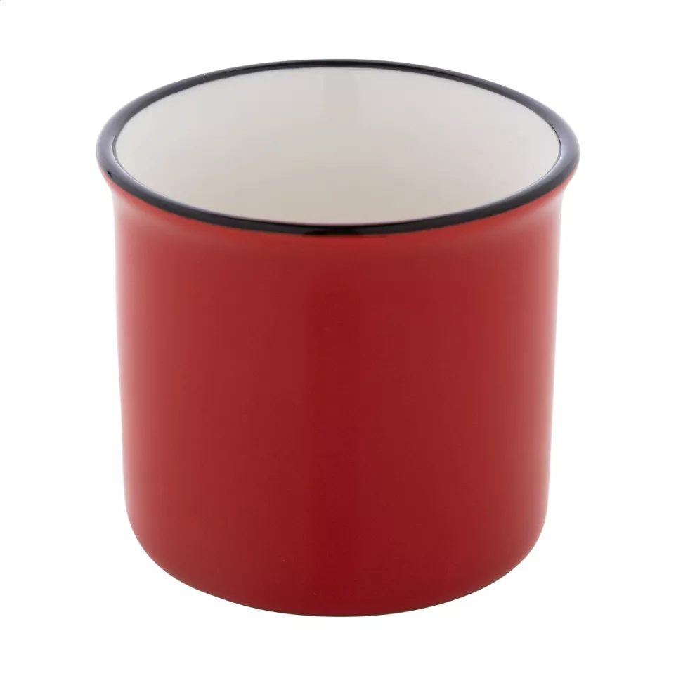 Woodstock Mini red  mini vintage mug 