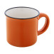 Woodstock Mini oranje  mini vintage mok 