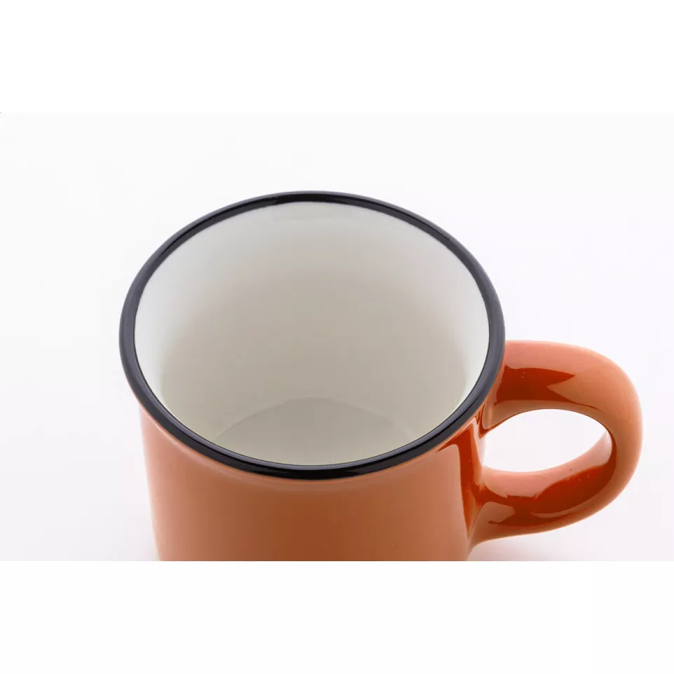 Woodstock Mini orange  mini vintage mug 