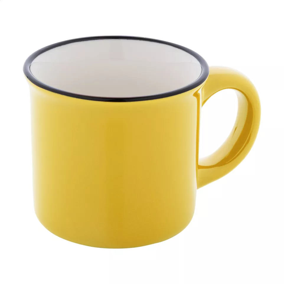 Woodstock Mini yellow  mini vintage mug 