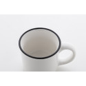 Woodstock Mini white  mini vintage mug 