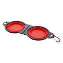Chappy Plus red  dog bowl 
