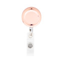 Backstage rose  porte-badge 