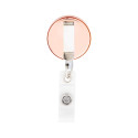 Backstage rose  porte-badge 