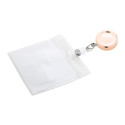 Backstage rose  porte-badge 