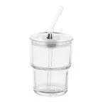 Glassip transparent  Mug thermos de voyage en verre 