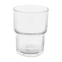 Glassip transparent  glass travel cup 