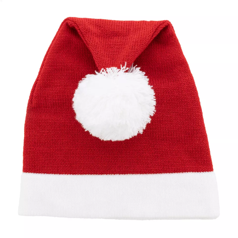 Babbo rouge  Bonne de Noël tricoté 