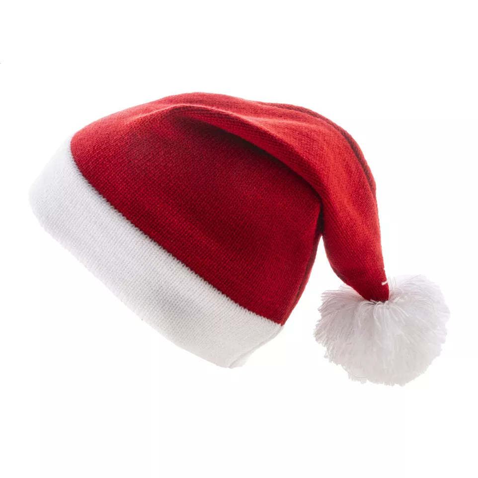 Babbo rouge  Bonne de Noël tricoté 