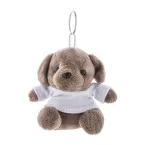 DogFob marron  porte-clés chien en peluche 