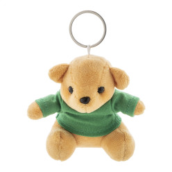 TeddyFob groen  pluche teddybeer sleutelhanger 