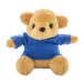 TeddyFob blauw  pluche teddybeer sleutelhanger 