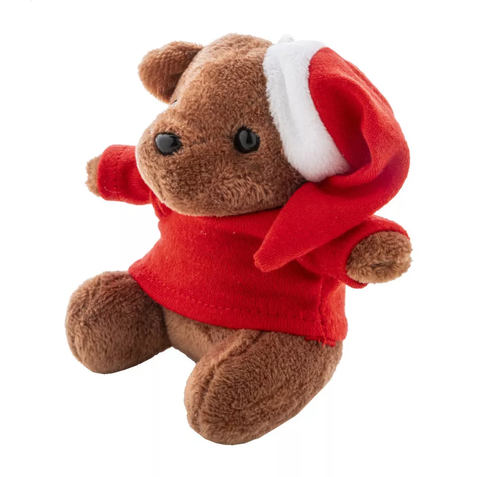 Julnalle meerkleurig  pluche kerst...