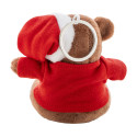 Julnalle multi-couleurs  Porte-clés ourson de Noël en peluche 