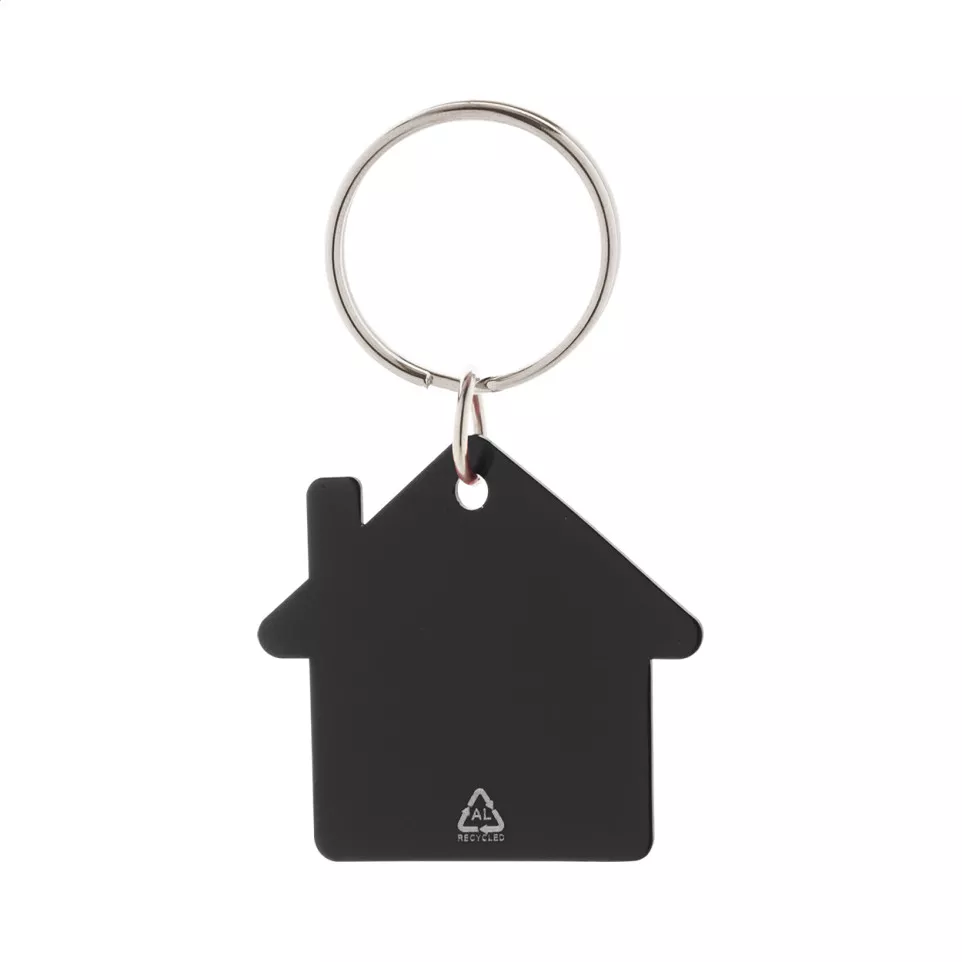 Ralhut zwart  sleutelhanger 